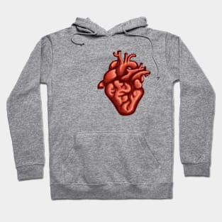 Artistic Heart Painting Hoodie